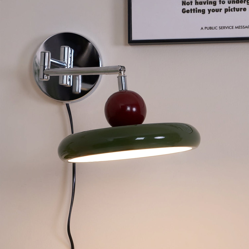 Lola Wall-Mounted Plug-In Light Lighting Lobby