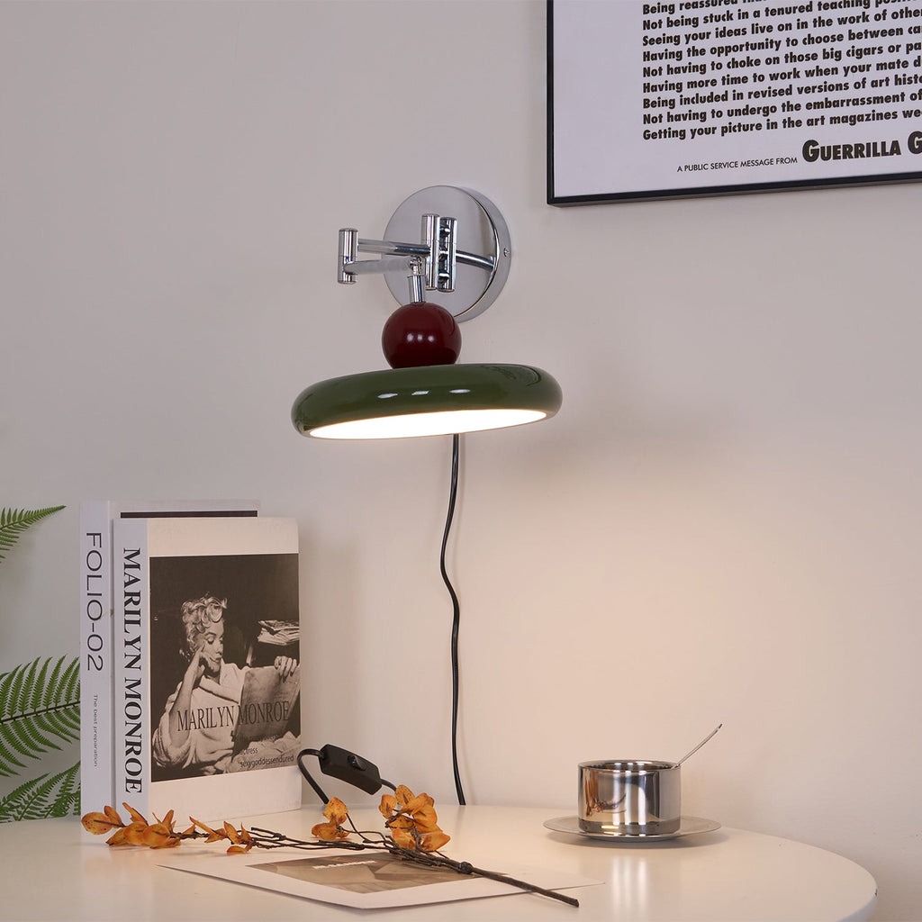 Lola Wall-Mounted Plug-In Light Lighting Lobby