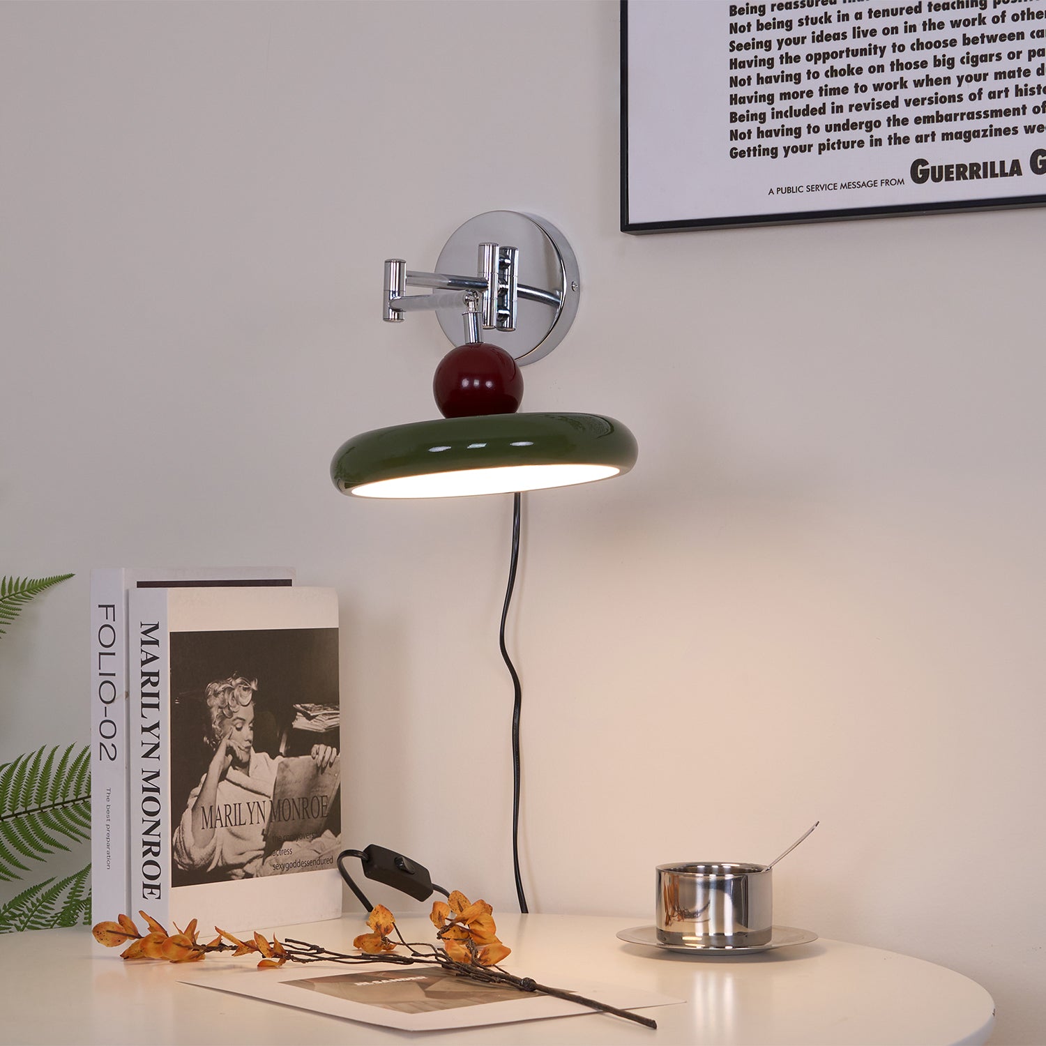 Lola Wall-Mounted Plug-In Light Lighting Lobby