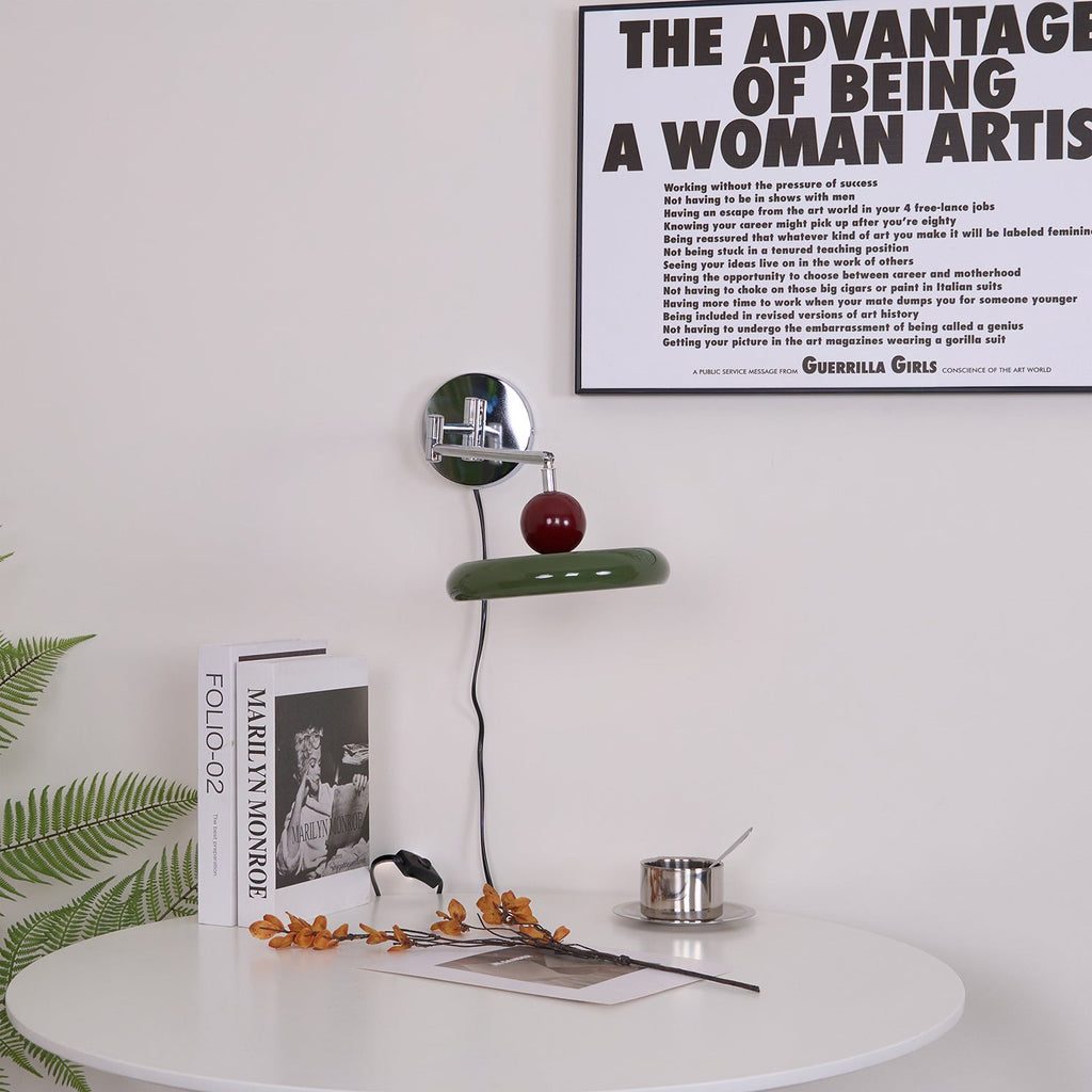 Lola Wall-Mounted Plug-In Light Lighting Lobby