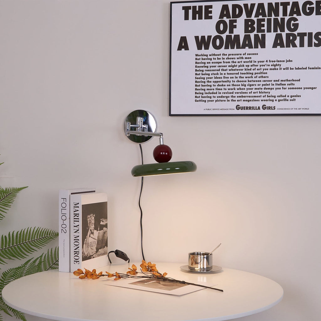 Lola Wall-Mounted Plug-In Light Lighting Lobby