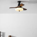 Lotus Blossom Ceiling Fan Fixture Lighting Lobby
