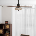 Lotus Blossom Ceiling Fan Fixture Lighting Lobby