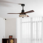 Lotus Blossom Ceiling Fan Fixture Lighting Lobby
