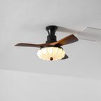 Lotus Blossom Ceiling Fan Fixture Lighting Lobby
