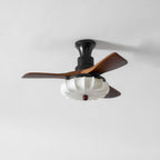 Lotus Blossom Ceiling Fan Fixture Lighting Lobby