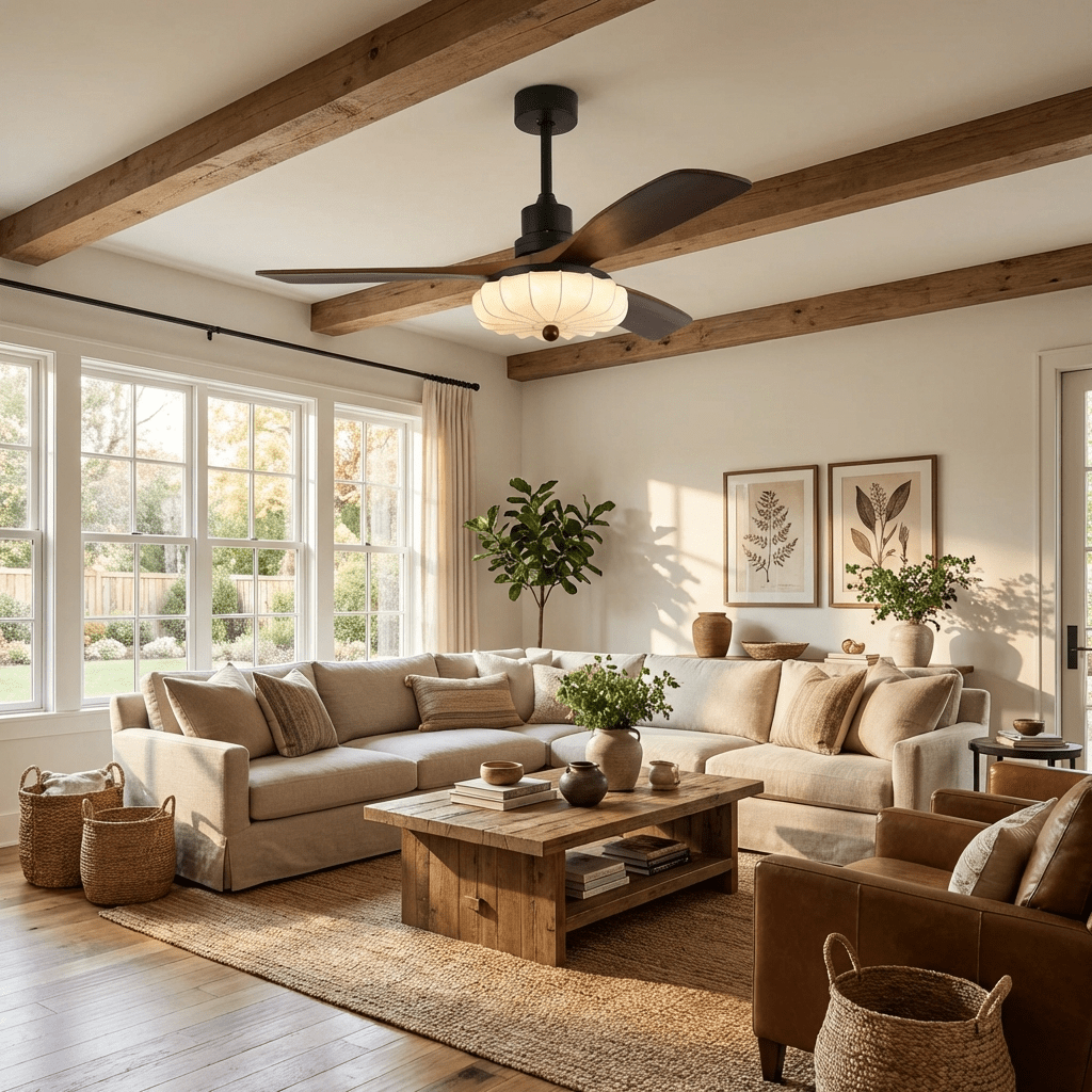 Lotus Blossom Ceiling Fan Fixture Lighting Lobby