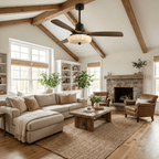 Lotus Blossom Ceiling Fan Fixture Lighting Lobby