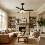 Lotus Blossom Ceiling Fan Fixture Lighting Lobby