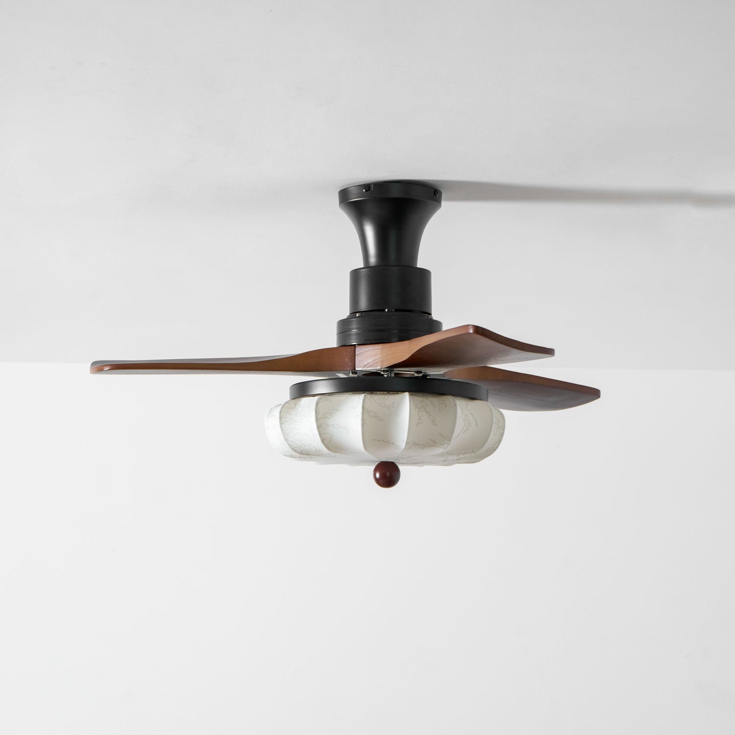 Lotus Blossom Ceiling Fan Fixture Lighting Lobby