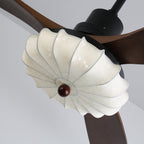 Lotus Blossom Ceiling Fan Fixture Lighting Lobby