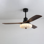 Lotus Blossom Ceiling Fan Fixture Lighting Lobby