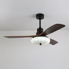Lotus Blossom Ceiling Fan Fixture Lighting Lobby