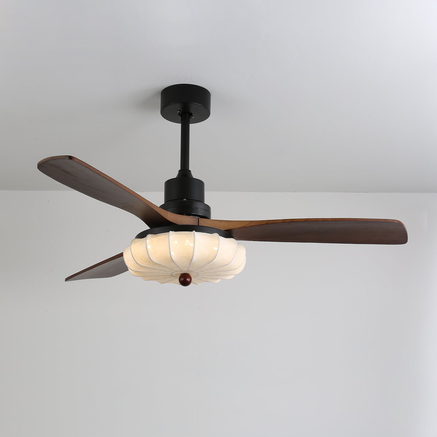 Lotus Blossom Ceiling Fan Fixture Lighting Lobby