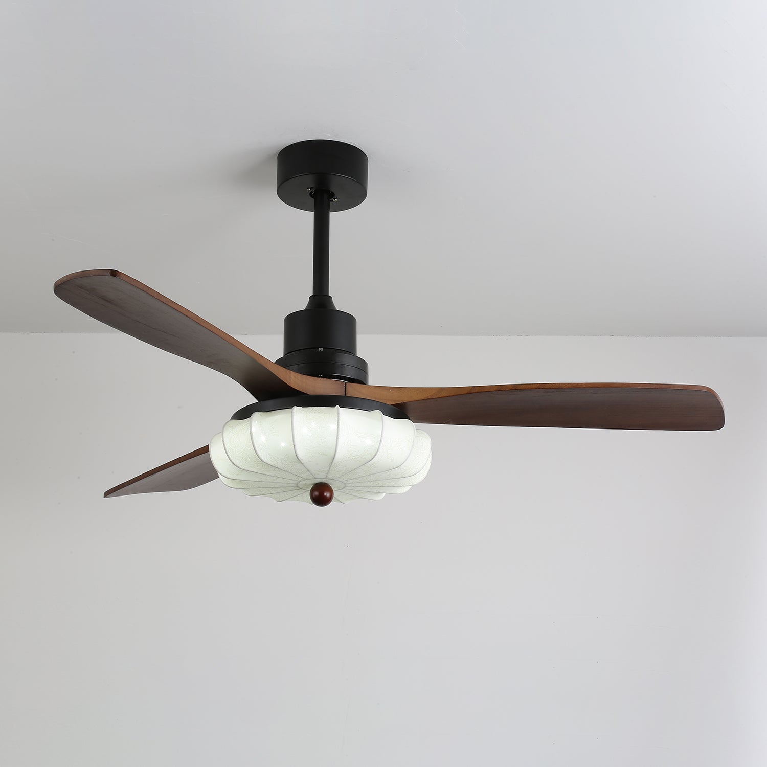 Lotus Blossom Ceiling Fan Fixture Lighting Lobby