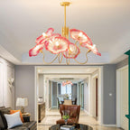 Lotus Leaf Ceiling Suspension Lighting Lobby