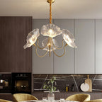 Lotus Leaf Ceiling Suspension Lighting Lobby