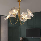 Lotus Leaf Ceiling Suspension Lighting Lobby