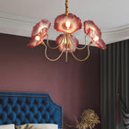 Lotus Leaf Ceiling Suspension Lighting Lobby