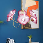 Lotus Leaf Ceiling Suspension Lighting Lobby