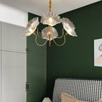 Lotus Leaf Ceiling Suspension Lighting Lobby