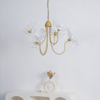 Lotus Leaf Ceiling Suspension Lighting Lobby