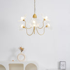 Lotus Leaf Ceiling Suspension Lighting Lobby