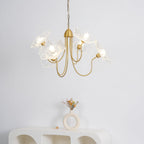 Lotus Leaf Ceiling Suspension Lighting Lobby