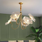 Lotus Leaf Ceiling Suspension Lighting Lobby