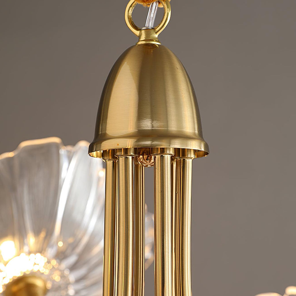 Lotus Leaf Ceiling Suspension Lighting Lobby