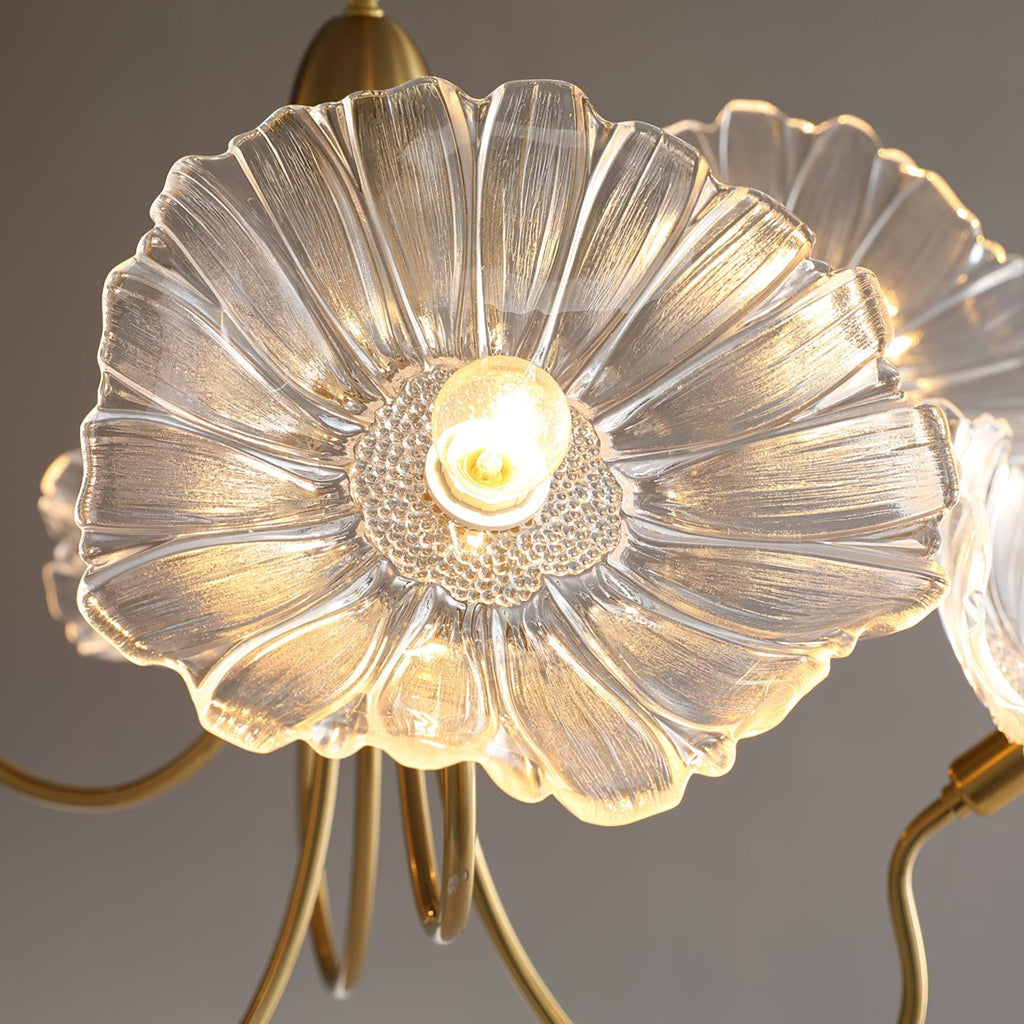 Lotus Leaf Ceiling Suspension Lighting Lobby