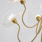 Lotus Leaf Ceiling Suspension Lighting Lobby