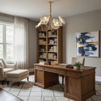 Lotus Leaf Ceiling Suspension Lighting Lobby