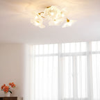 Lotus Leaf Pendant Ceiling Light Lighting Lobby