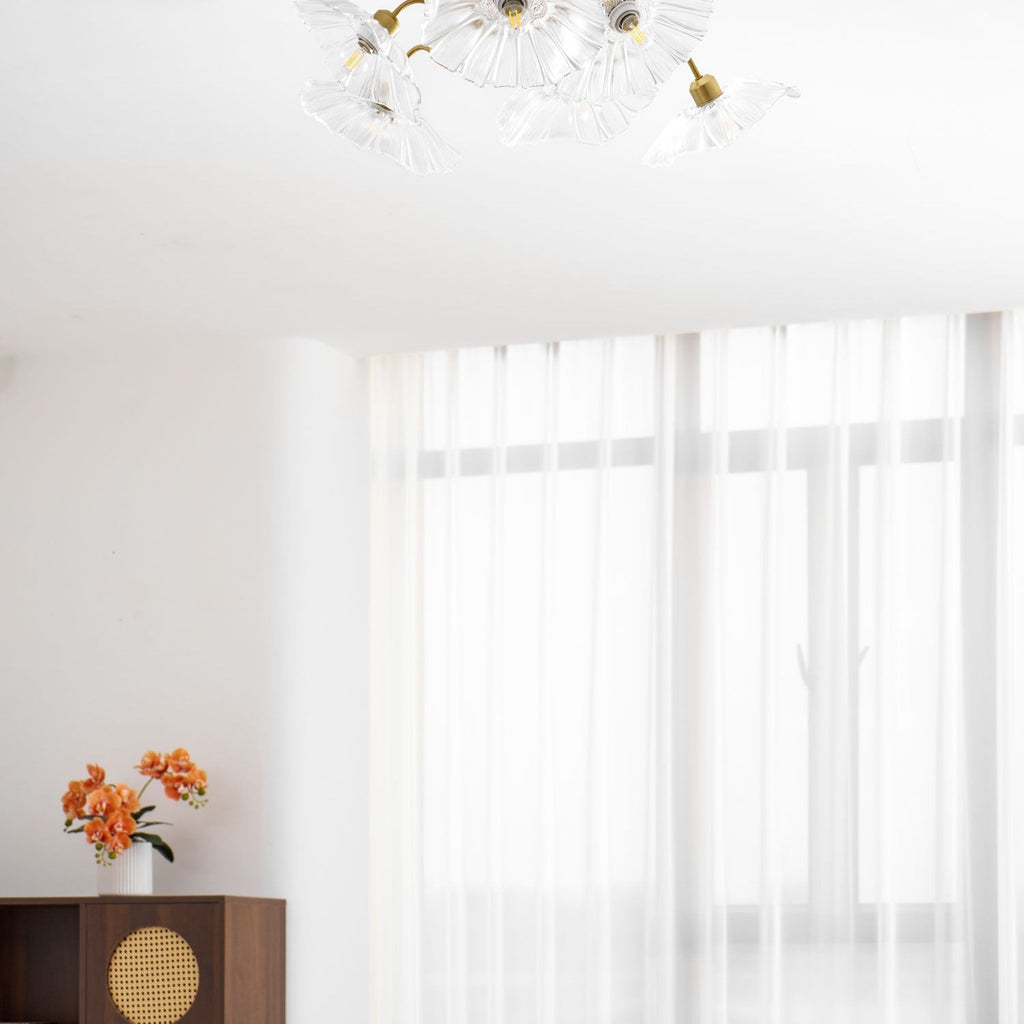 Lotus Leaf Pendant Ceiling Light Lighting Lobby