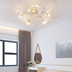 Lotus Leaf Pendant Ceiling Light Lighting Lobby