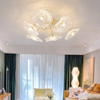 Lotus Leaf Pendant Ceiling Light Lighting Lobby