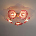 Lotus Leaf Pendant Ceiling Light Lighting Lobby