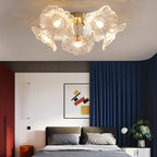 Lotus Leaf Pendant Ceiling Light Lighting Lobby