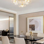 Lotus Leaf Pendant Ceiling Light Lighting Lobby