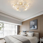 Lotus Leaf Pendant Ceiling Light Lighting Lobby