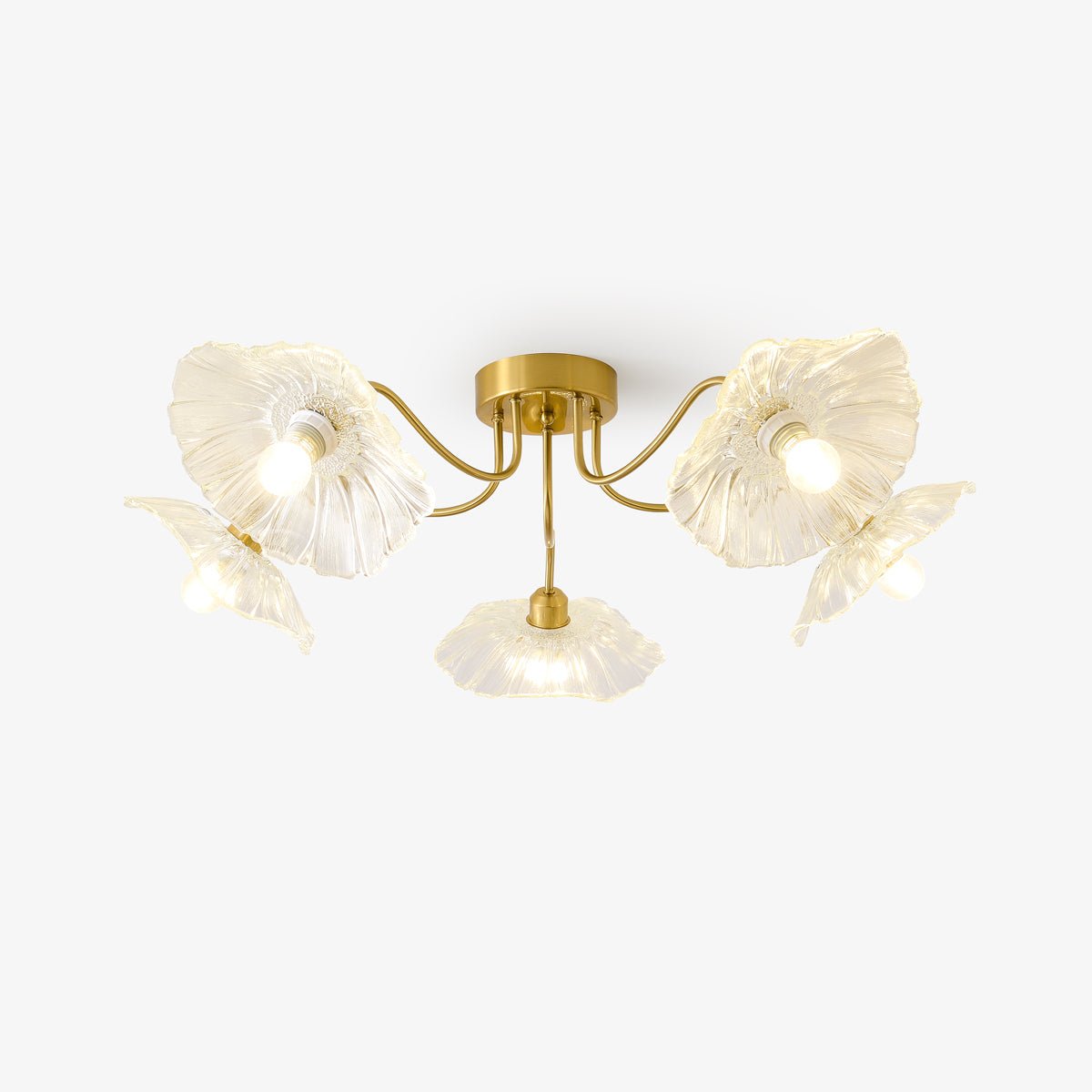 Lotus Leaf Pendant Ceiling Light Lighting Lobby