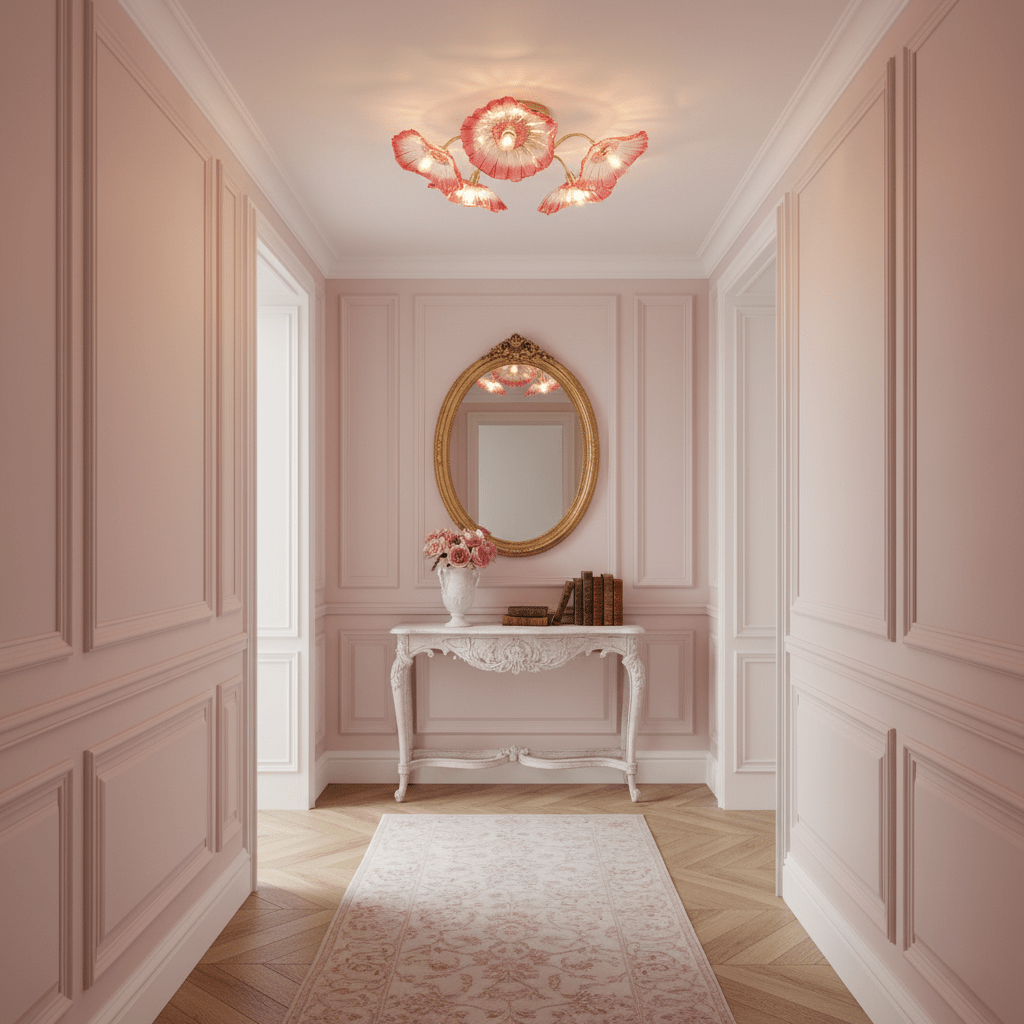 Lotus Leaf Pendant Ceiling Light Lighting Lobby