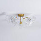 Lotus Leaf Pendant Ceiling Light Lighting Lobby