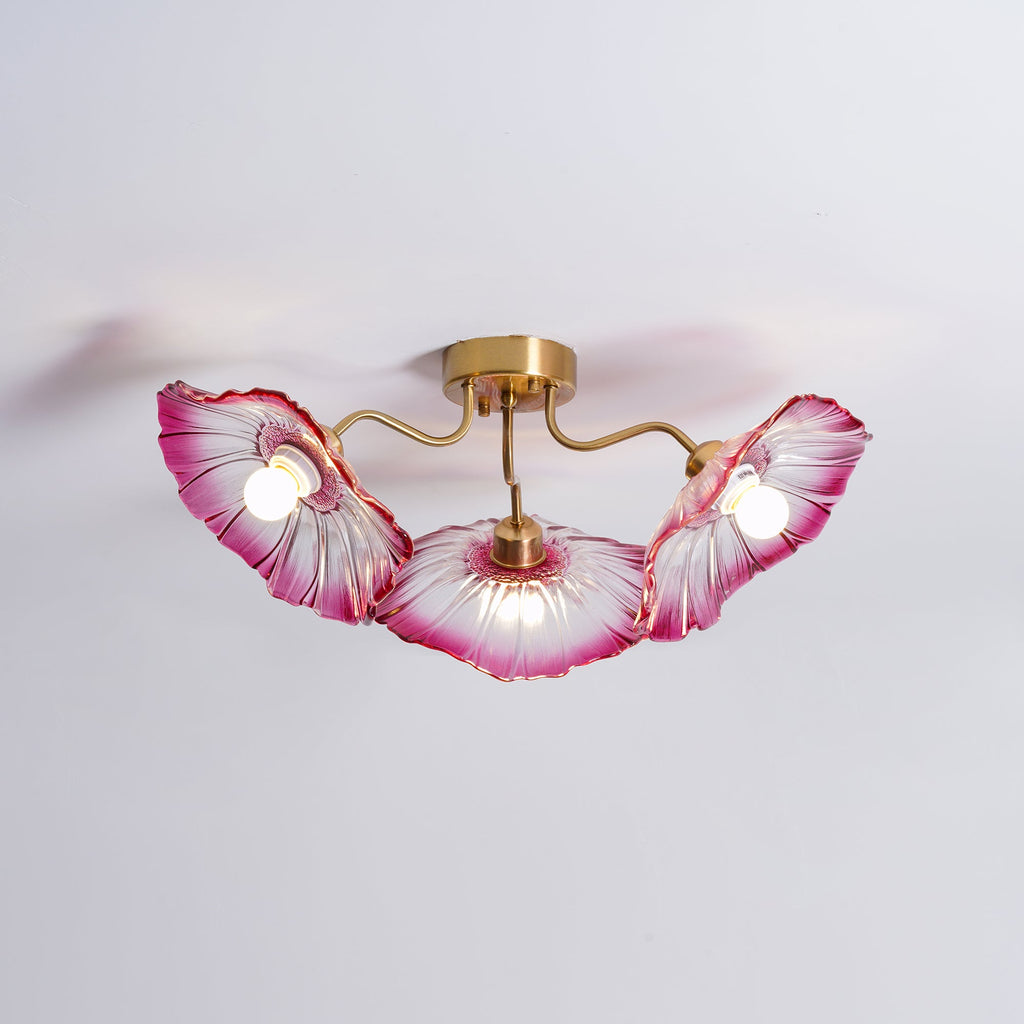 Lotus Leaf Pendant Ceiling Light Lighting Lobby