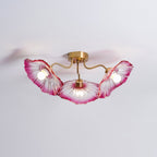 Lotus Leaf Pendant Ceiling Light Lighting Lobby
