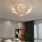 Lotus Leaf Pendant Ceiling Light Lighting Lobby
