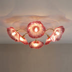 Lotus Leaf Pendant Ceiling Light Lighting Lobby