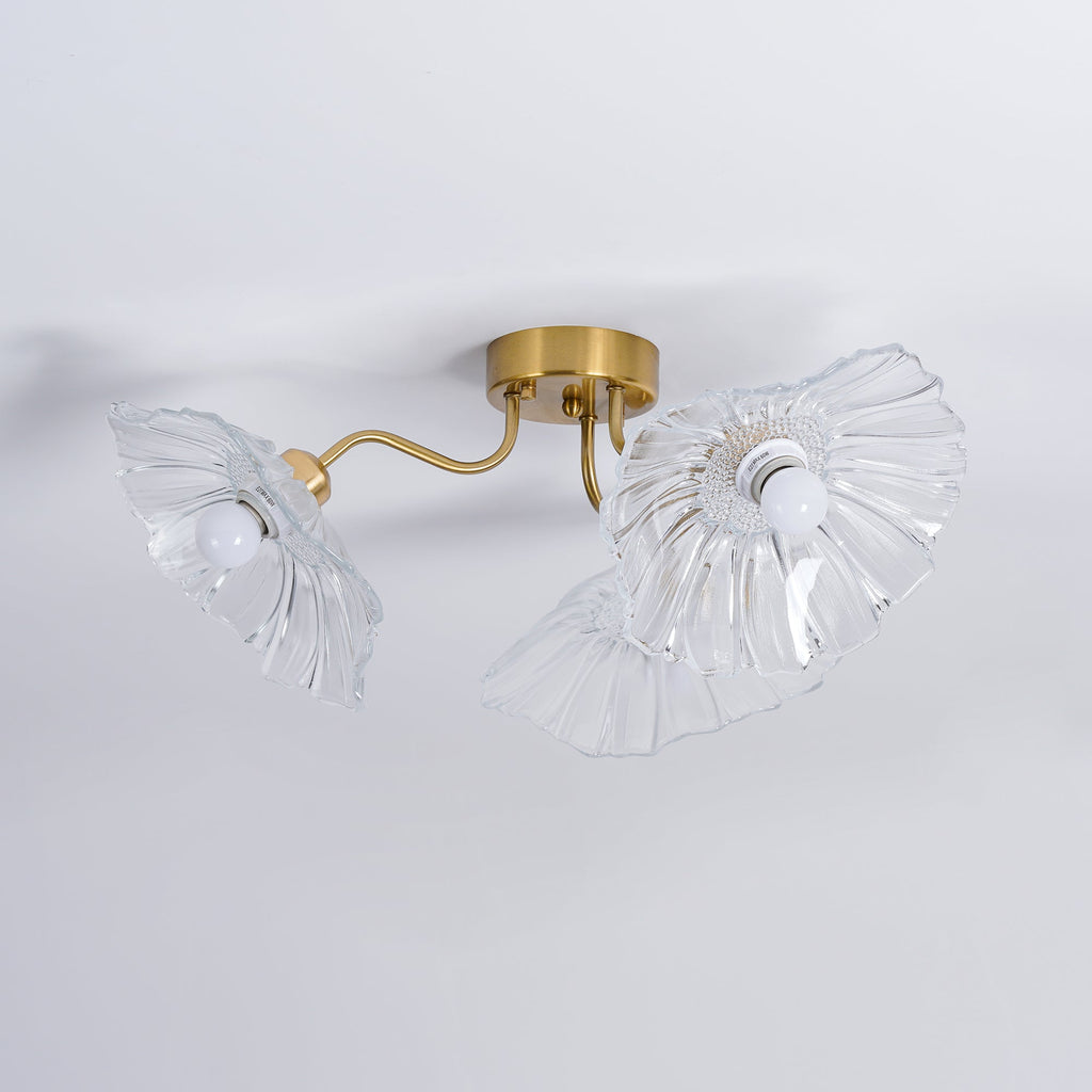 Lotus Leaf Pendant Ceiling Light Lighting Lobby