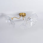Lotus Leaf Pendant Ceiling Light Lighting Lobby